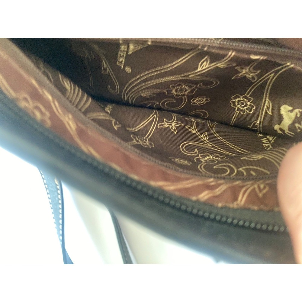 Montana West Purse Sugar Skull Embroidered Crossbody Bag Day of the Dead Black - Picture 11 of 16